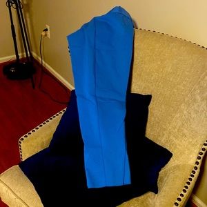 Light Blue cropped slacks